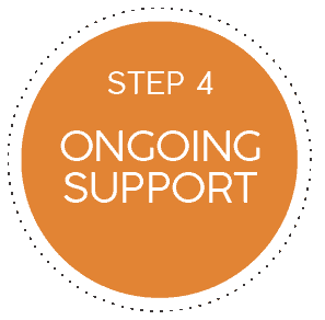 Step 4: ongoing support