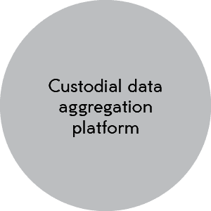Custodial data aggregation platform
