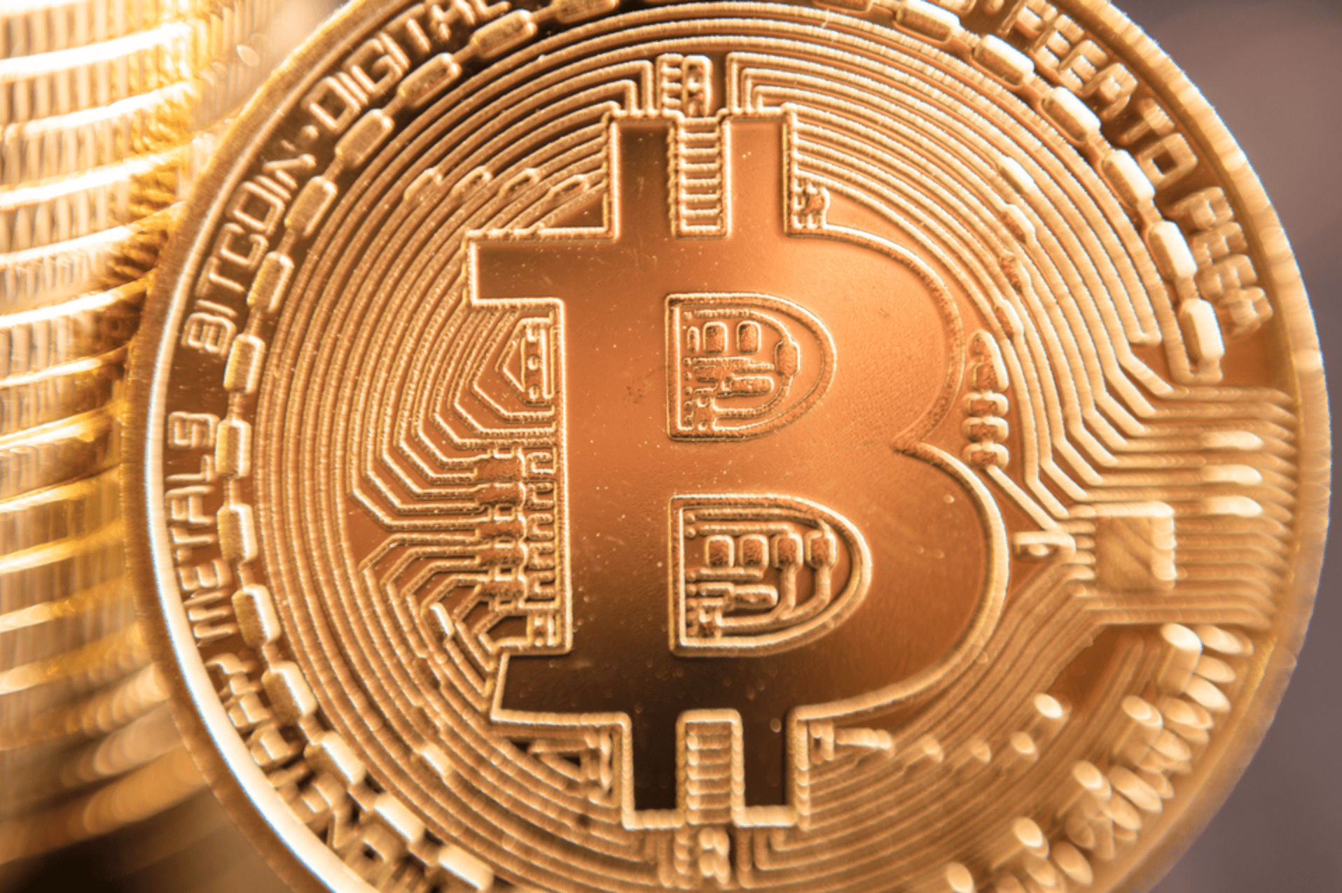 Bitcoin gold coin