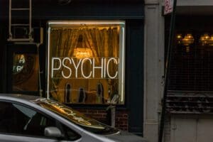 PSYCHIC NEON SIGN